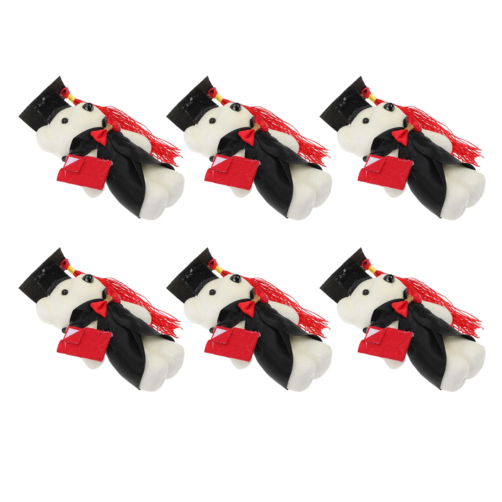 6 Pcs Plush Animals Pillow Graduation Bear Bouquet Gift Decorative Ceremony Presents Plastic Decorations Mother
6 Pcs Plush Animals Pillow Graduation Bear Bouquet Gift Decorative Ceremony Presents Plastic Decorations Mother