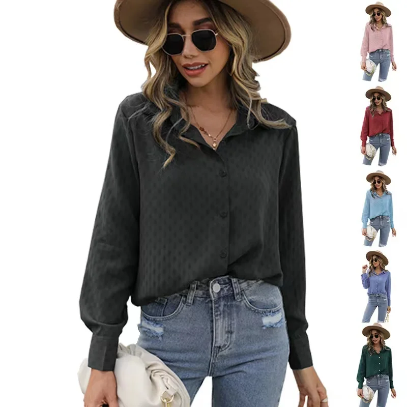 2022 Brand New Women's Shirts Black Shirts Button-Up Shirts Pink Korean Fashion Black Tops Vintage Green Office Shirts
2022 Brand New Women's Shirts Black Shirts Button-Up Shirts Pink Korean Fashion Black Tops Vintage Green Office Shirts