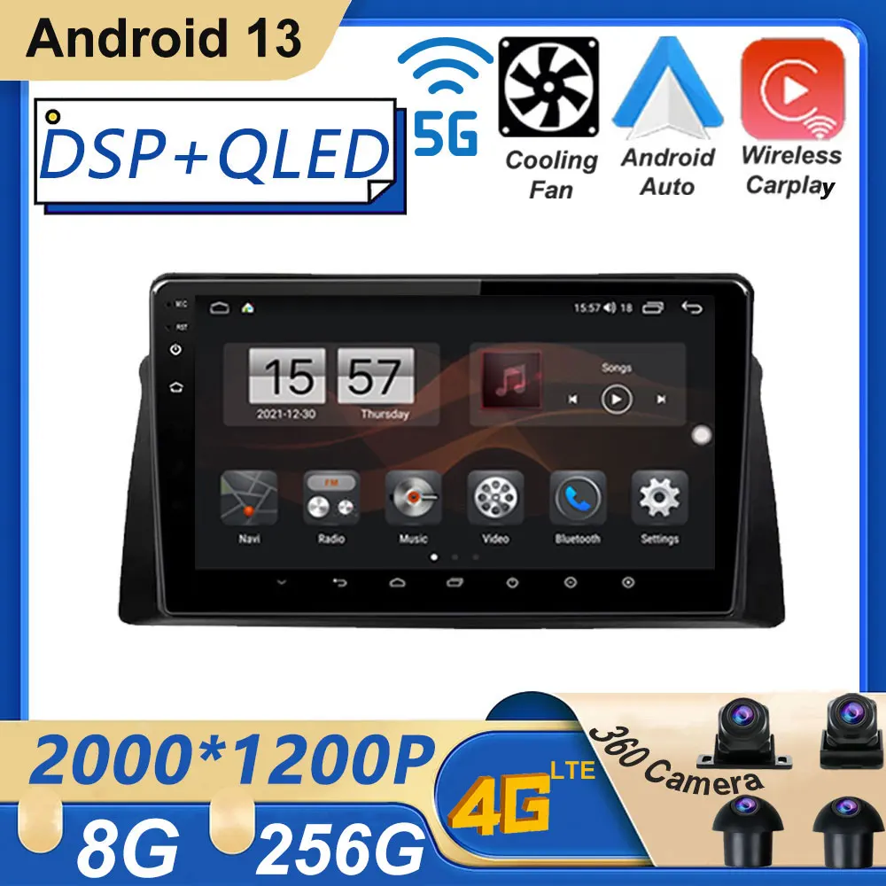9 дюймов для LIFAN 720 2013 - 2015 Android 13 Автомобильный плеер навигация видео GPS Мультимедиа беспроводной Carplay Авто No 2din без DVD
9 дюймов для LIFAN 720 2013 - 2015 Android 13 Автомобильный плеер навигация видео GPS Мультимедиа беспроводной Carplay Авто No 2din без DVD
