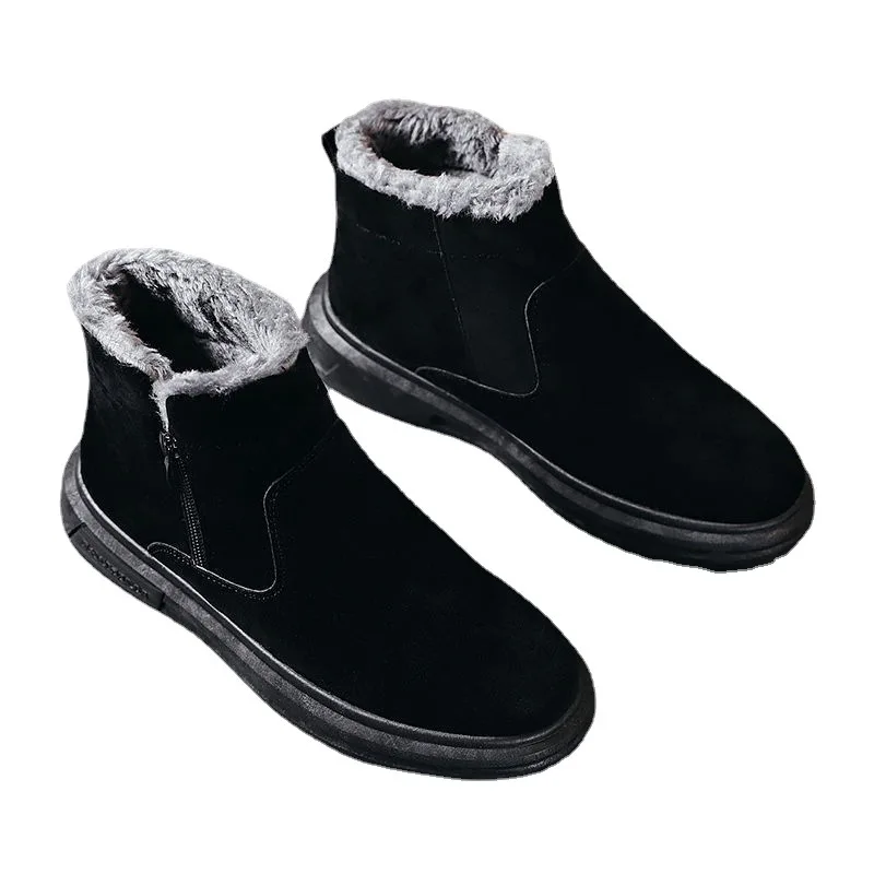 Winter men's shoes extra thick snow boots men's high top cotton shoes men's Plush thickened Martin boots men's boots winter
Winter men's shoes extra thick snow boots men's high top cotton shoes men's Plush thickened Martin boots men's boots winter