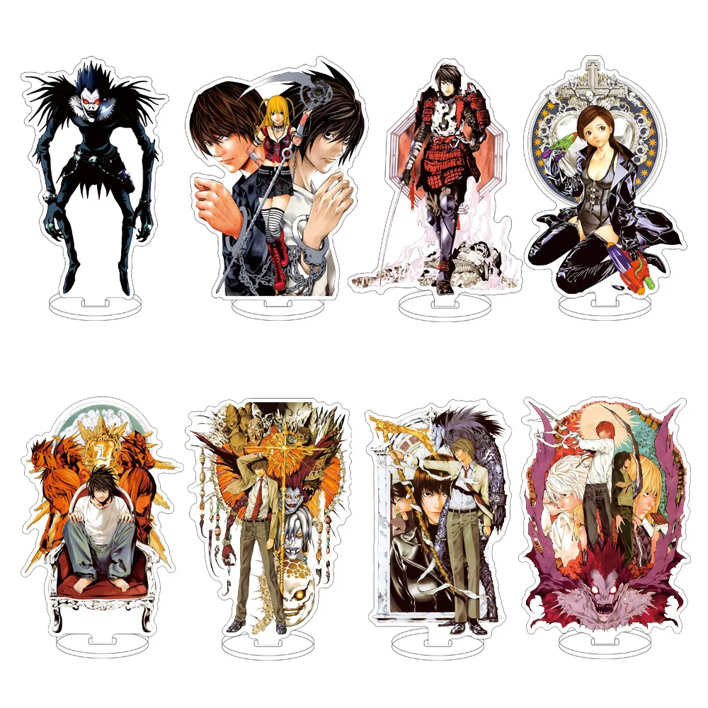 Death Note L Squatting Acrylic Stand Cartoon Figure Yagami Light MisaMisa Anime Model Plate Holder Desktop Accessories Fans Gift
Death Note L Squatting Acrylic Stand Cartoon Figure Yagami Light MisaMisa Anime Model Plate Holder Desktop Accessories Fans Gift