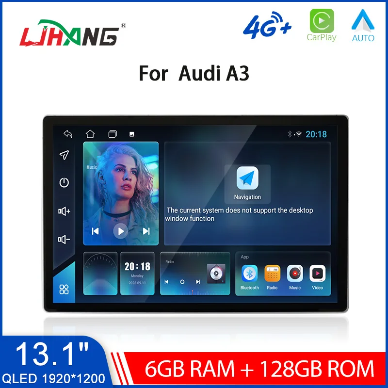 LJHANG Android 13 автомобильный мультимедийный плеер для Audi A3 8P 2003 - 2013 13,1 дюймов автомобильный радиоприемник стерео видео беспроводной CarPlay Авто Аудио
LJHANG Android 13 автомобильный мультимедийный плеер для Audi A3 8P 2003 - 2013 13,1 дюймов автомобильный радиоприемник стерео видео беспроводной CarPlay Авто Аудио