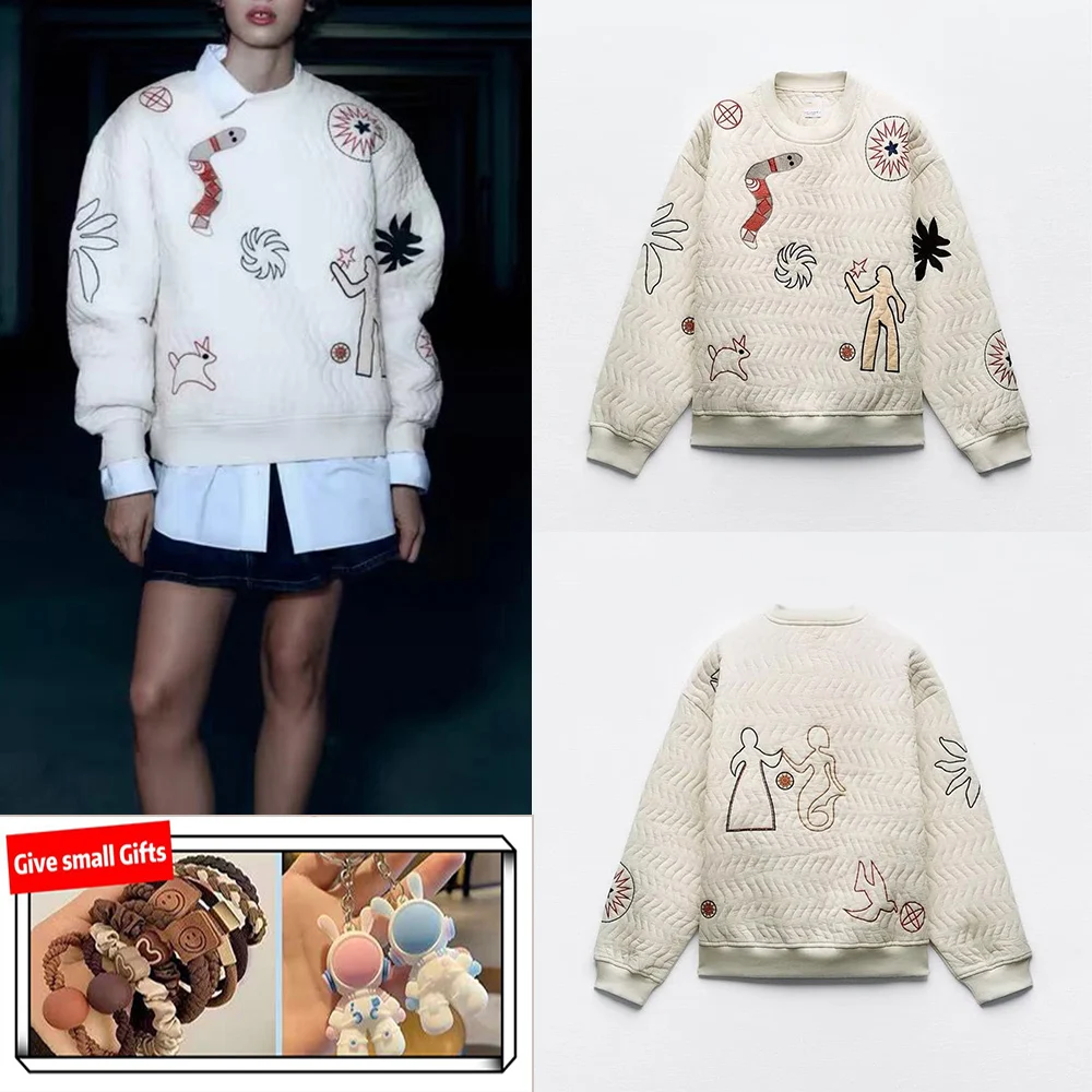 New autumn women's clothing European and American style fashionable quilted cotton sweatshirts and cotton clothes
New autumn women's clothing European and American style fashionable quilted cotton sweatshirts and cotton clothes
