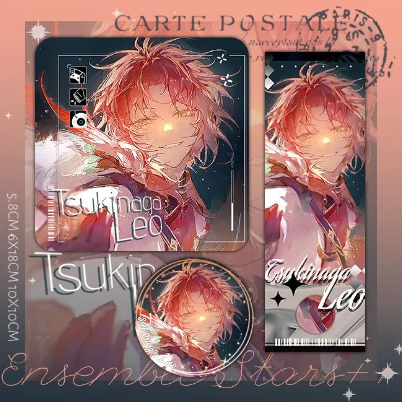 Ensemble Stars Anime Goods Tsukinaga Leo Badge Card Ticket Set Book Clip Collection Bag Pendent Decor Desk Display Collection
Ensemble Stars Anime Goods Tsukinaga Leo Badge Card Ticket Set Book Clip Collection Bag Pendent Decor Desk Display Collection