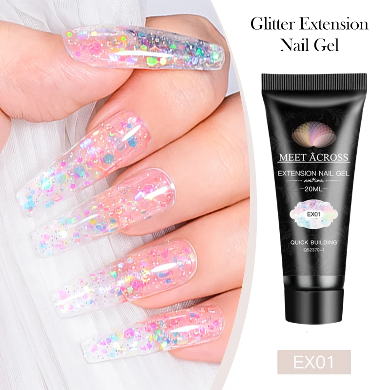 MEET ACROSS 20ml Acrylic Extension Gel Nail Polish Semi Permanent Gllitter Extension Nails Builder Nail Art Best Uv Nail Polish
MEET ACROSS 20ml Acrylic Extension Gel Nail Polish Semi Permanent Gllitter Extension Nails Builder Nail Art Best Uv Nail Polish