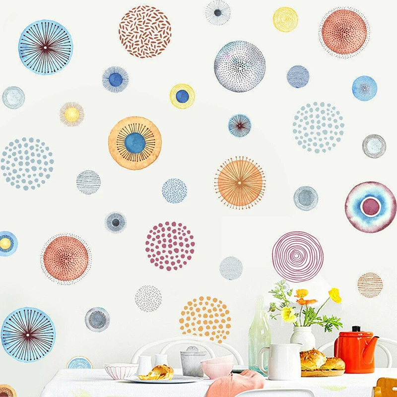 New Color Round Wall Stickers Self-Adhesive Kindergarten Children's Room Decorative Wall Stickers Diy Creative Round Stickers
New Color Round Wall Stickers Self-Adhesive Kindergarten Children's Room Decorative Wall Stickers Diy Creative Round Stickers