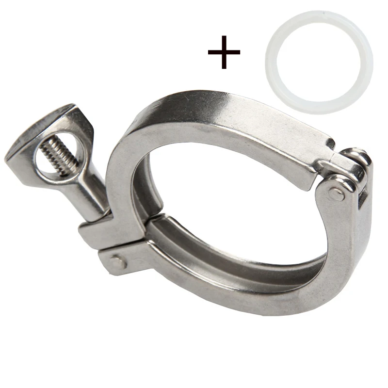 1.5" - 8" Sanitary Stainless Steel Tri Clamp Clamps Clover for Ferrule SS304 Clamp50.5mm-Clamp119mm
1.5" - 8" Sanitary Stainless Steel Tri Clamp Clamps Clover for Ferrule SS304 Clamp50.5mm-Clamp119mm