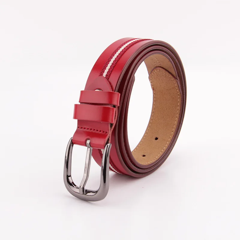 New Spring Women's Belt Clothing Accessories Two-layer Cowhide Suit with Simple Wear-resistant Belt
New Spring Women's Belt Clothing Accessories Two-layer Cowhide Suit with Simple Wear-resistant Belt