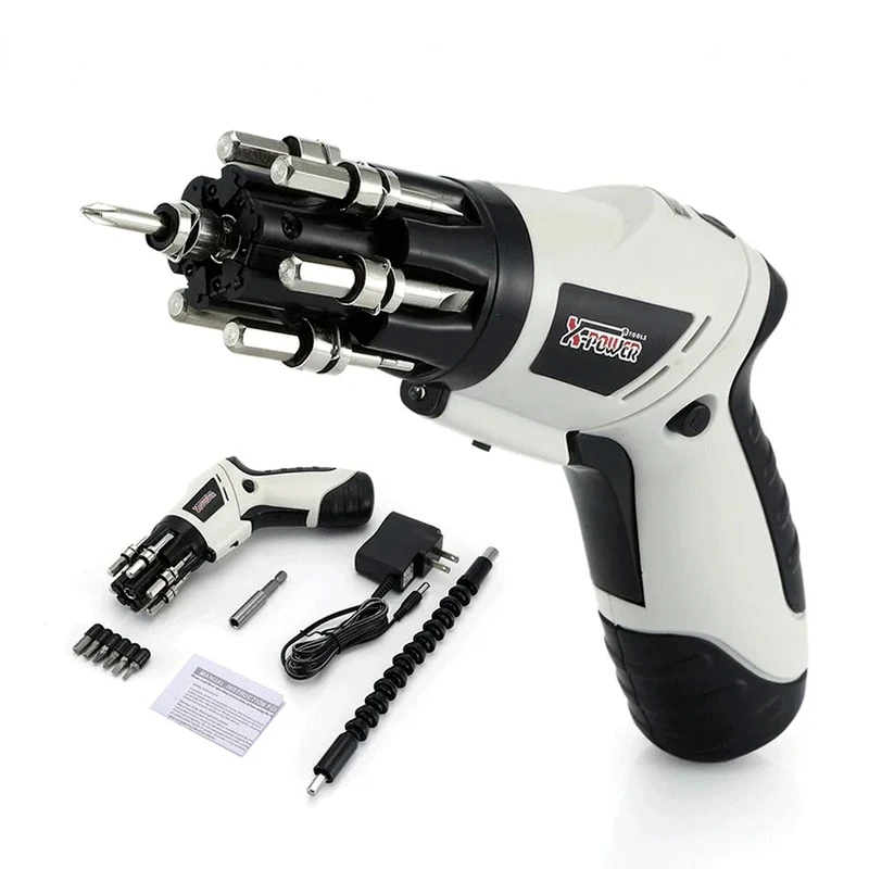 4.8V Multi-function Electric Screwdriver Battery Rechargeable Cordless Powerful Impact Wireless Drill Electric Screw Driver
4.8V Multi-function Electric Screwdriver Battery Rechargeable Cordless Powerful Impact Wireless Drill Electric Screw Driver