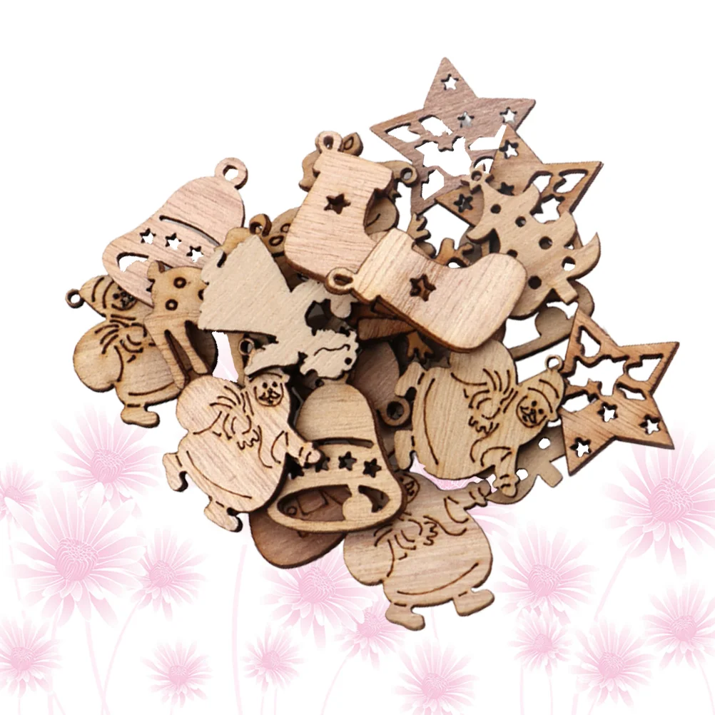 Christmas Wood Hanging Wooden Pendant Tagornament Slices Craft Embellishments Crafts Cutouts Party Decoration Stocking Cutoutdiy 
Christmas Wood Hanging Wooden Pendant Tagornament Slices Craft Embellishments Crafts Cutouts Party Decoration Stocking Cutoutdiy