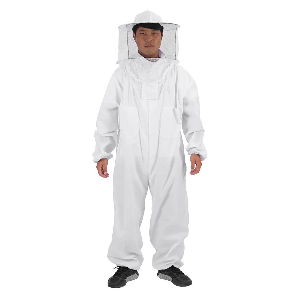 Professional Beekeeping Protective Equipment Bee Keeping Full Body Beekeeper Suit Hat XL
Professional Beekeeping Protective Equipment Bee Keeping Full Body Beekeeper Suit Hat XL