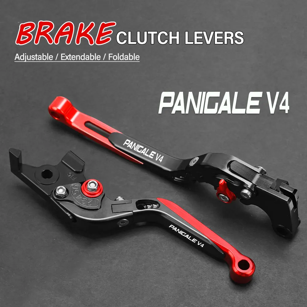 FOR DUCATI PANIGALE V4 2016 2017 2018 2019 Motorcycle Hand Brake Clutch Adjustable Levers Handle Folding Extendable Lever grip
FOR DUCATI PANIGALE V4 2016 2017 2018 2019 Motorcycle Hand Brake Clutch Adjustable Levers Handle Folding Extendable Lever grip