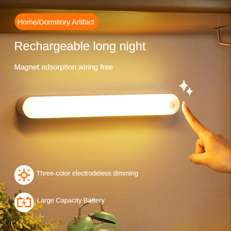 For Light Lamp Light Wardrobe Cabinet Induction Desk Night Light Strip Body Lamp Magnetic Chargeable Lamp Closet Table 
For Light Lamp Light Wardrobe Cabinet Induction Desk Night Light Strip Body Lamp Magnetic Chargeable Lamp Closet Table