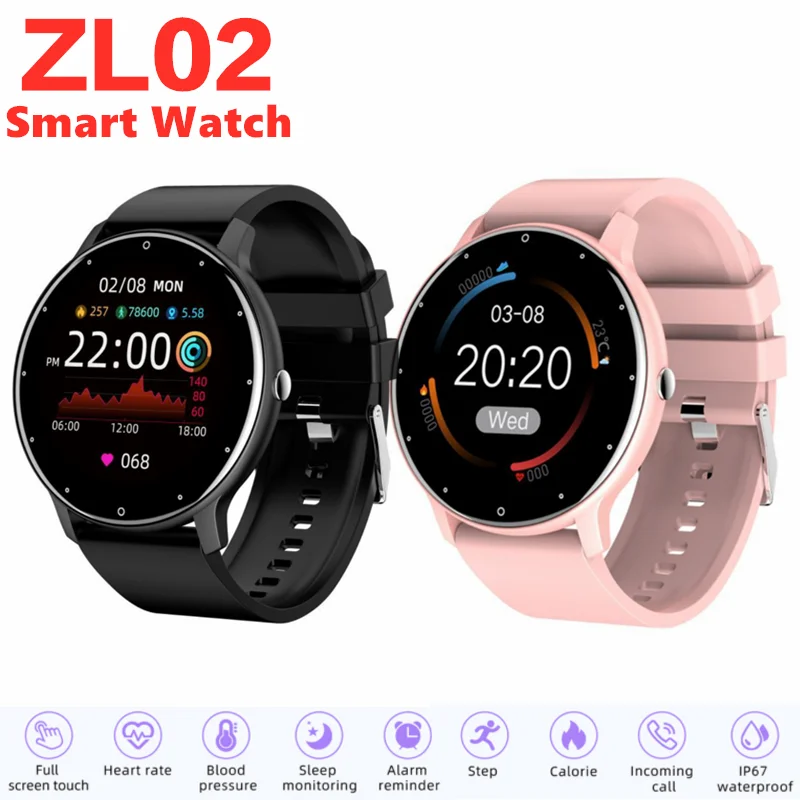 New Smart Watch Men Women Full Touch Screen Sport Fitness Watch IP67 Waterproof Blue-tooth For Android IOS Smartwatch+Box
New Smart Watch Men Women Full Touch Screen Sport Fitness Watch IP67 Waterproof Blue-tooth For Android IOS Smartwatch+Box