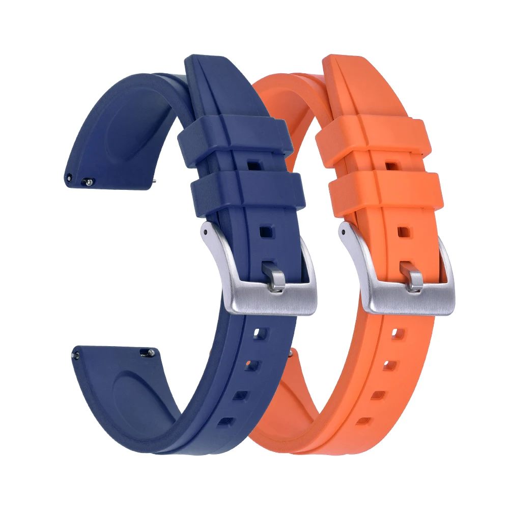 Premium Grade Vulcanized FKM Watch Strap 20mm 22mm 24mm Quick Release Fluorine Rubber Watchbands
Premium Grade Vulcanized FKM Watch Strap 20mm 22mm 24mm Quick Release Fluorine Rubber Watchbands