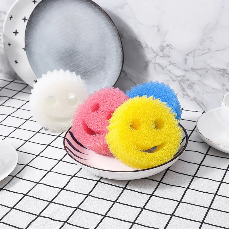 Attractive Smiley Magic Dishwashing Sponge Creativity Household Kitchenware Bathroom Cleaning Tools Scouring Powerful Pad Tools
Attractive Smiley Magic Dishwashing Sponge Creativity Household Kitchenware Bathroom Cleaning Tools Scouring Powerful Pad Tools