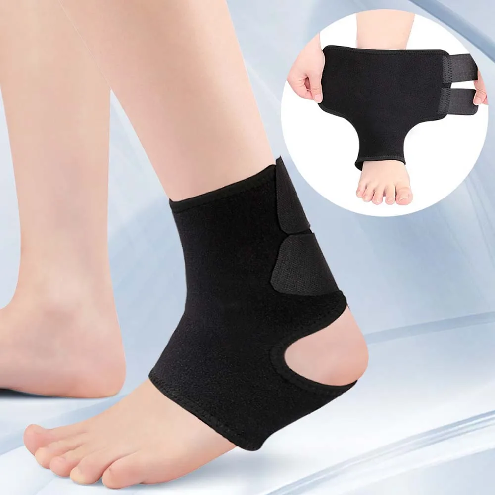 1pc Black Polyester Fibre Ankle Brace Unisex Ankle Protector Sport Ankle Wristband Breathable Adjustable Ankle Compression Strap
1pc Black Polyester Fibre Ankle Brace Unisex Ankle Protector Sport Ankle Wristband Breathable Adjustable Ankle Compression Strap