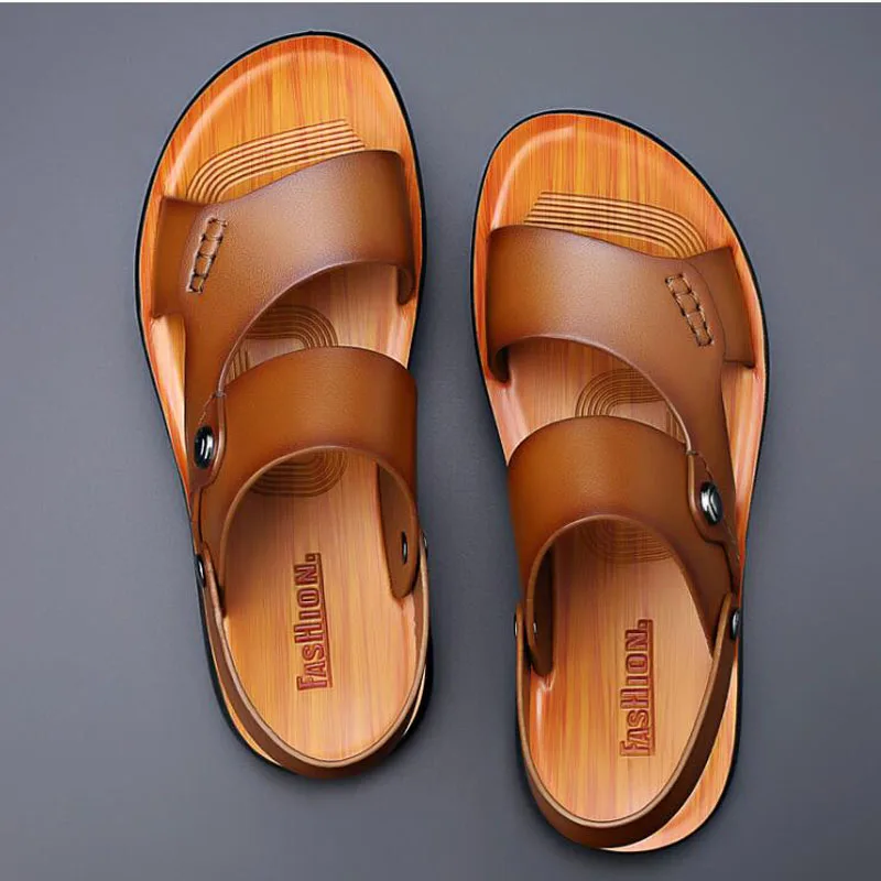 Sandals For Men Outdoor Leather 2022 Summer Men Shoes Genuine Leather Non-slip Beach Slip-on Sandals Travel Slippers
Sandals For Men Outdoor Leather 2022 Summer Men Shoes Genuine Leather Non-slip Beach Slip-on Sandals Travel Slippers