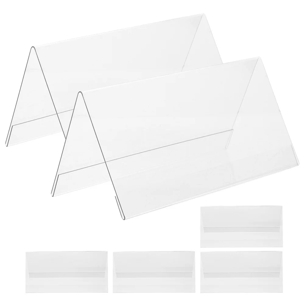 6pcs Desktop Acrylic Display Holder Seating Number Holder Office Name Display Sign Conference Supply
6pcs Desktop Acrylic Display Holder Seating Number Holder Office Name Display Sign Conference Supply