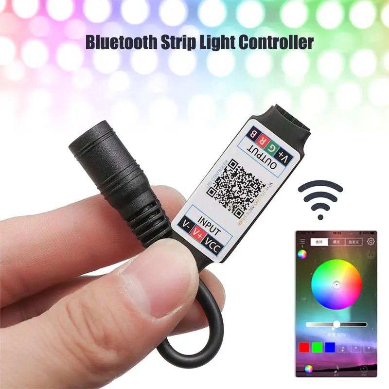 Миниатюрная светодиодная RGB-лента с управлением свесветильник и Bluetooth, беспроводное управление со смартфона, постоянный ток 5-24 в 6 А для RGB-ле...
Миниатюрная светодиодная RGB-лента с управлением свесветильник и Bluetooth, беспроводное управление со смартфона, постоянный ток 5-24 в 6 А для RGB-ле...