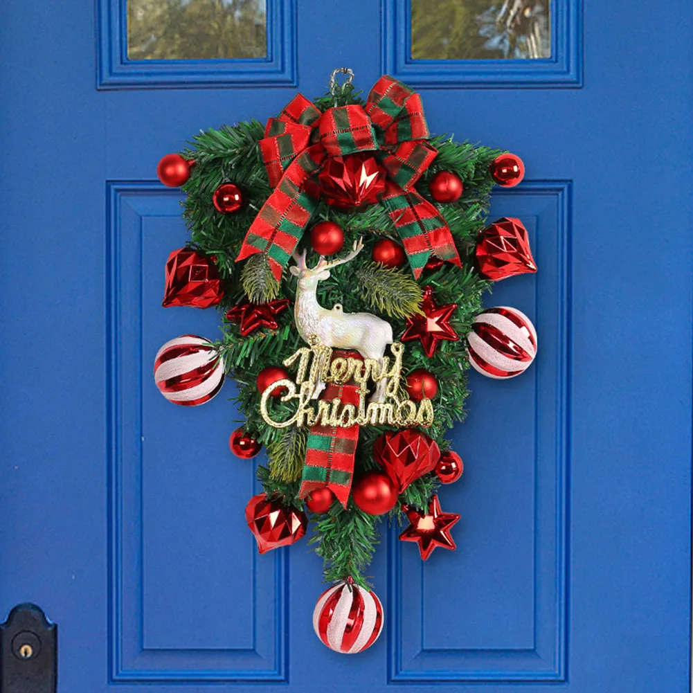 Christmas Pendant Ornaments Door Hanging Elk Christmas Bow Christmas Decoration Christmas Wreath Outdoor Yard Decoration
Christmas Pendant Ornaments Door Hanging Elk Christmas Bow Christmas Decoration Christmas Wreath Outdoor Yard Decoration