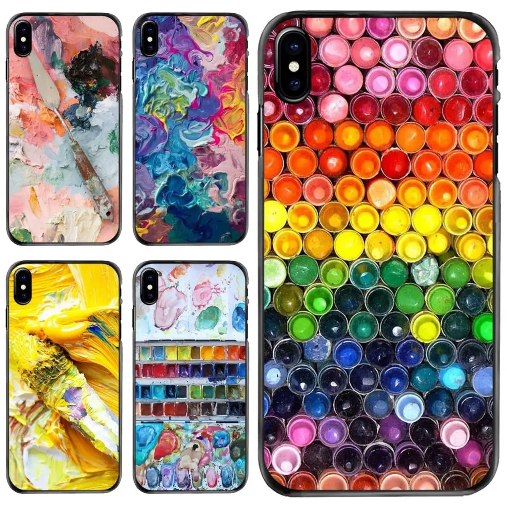 Hard Phone Cover Case Watercolors Set Paint Palette For Apple iPhone 11 12 13 14 Pro MAX Mini 5 5S SE 6 6S 7 8 Plus 10 X XR XS
Hard Phone Cover Case Watercolors Set Paint Palette For Apple iPhone 11 12 13 14 Pro MAX Mini 5 5S SE 6 6S 7 8 Plus 10 X XR XS