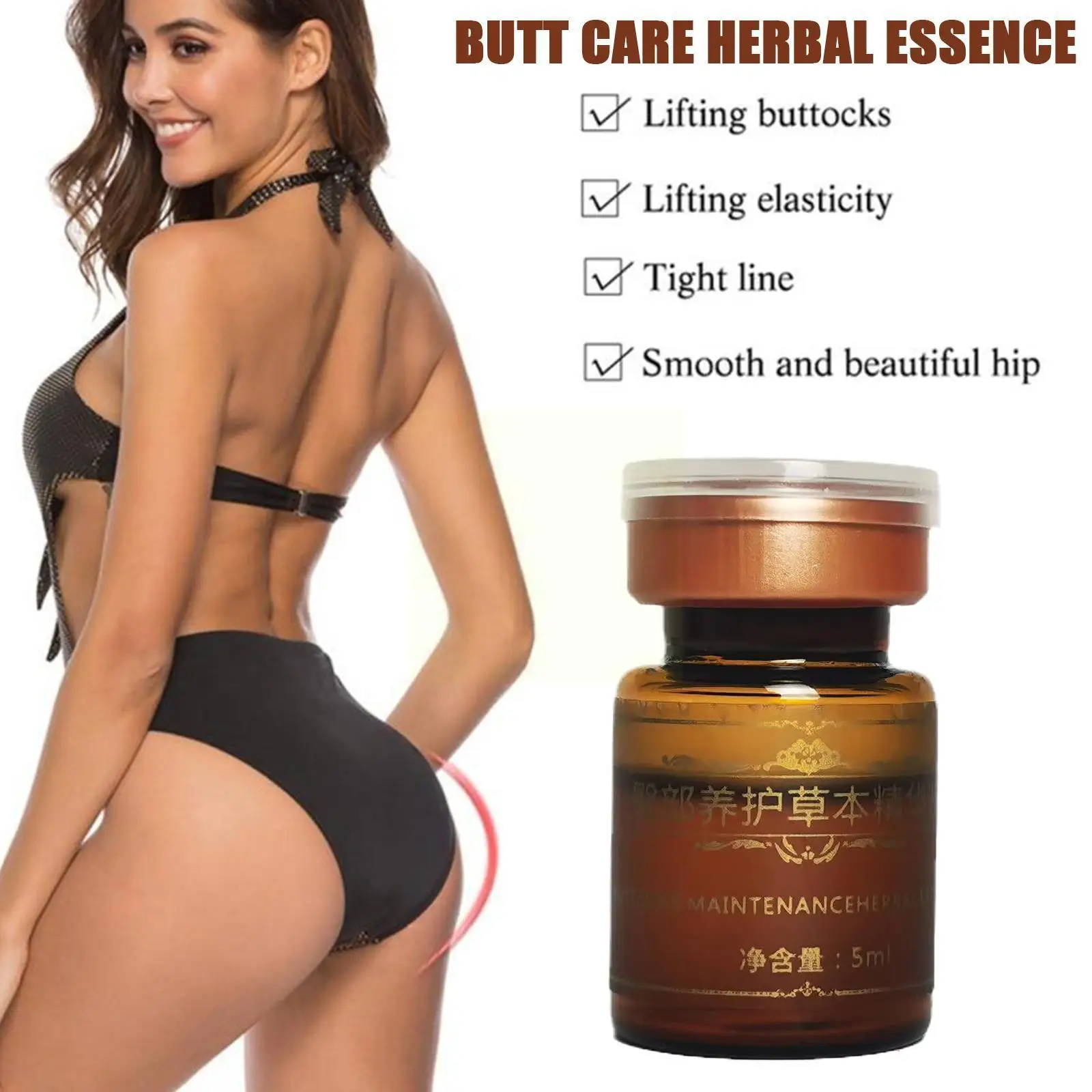 Buttocks enlargement maintenance oil massage warm buttocks nourishing moisturizing 5ml buttocks care abdomen M6O4
Buttocks enlargement maintenance oil massage warm buttocks nourishing moisturizing 5ml buttocks care abdomen M6O4