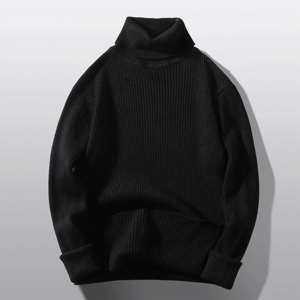 Men Plain Turtleneck Knitted Sweater Winter Warm Slim Fit Pullover Solid Long Sleeve Jumper Yougth Knitwear Tops A50
Men Plain Turtleneck Knitted Sweater Winter Warm Slim Fit Pullover Solid Long Sleeve Jumper Yougth Knitwear Tops A50