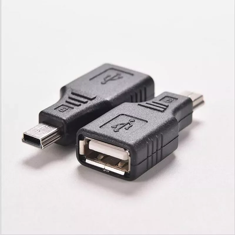Mini USB Male To USB Female Converter Connector Transfer Data Sync OTG Adapter for Car AUX MP3 MP4 Tablets Phones U-Disk Mouse
Mini USB Male To USB Female Converter Connector Transfer Data Sync OTG Adapter for Car AUX MP3 MP4 Tablets Phones U-Disk Mouse