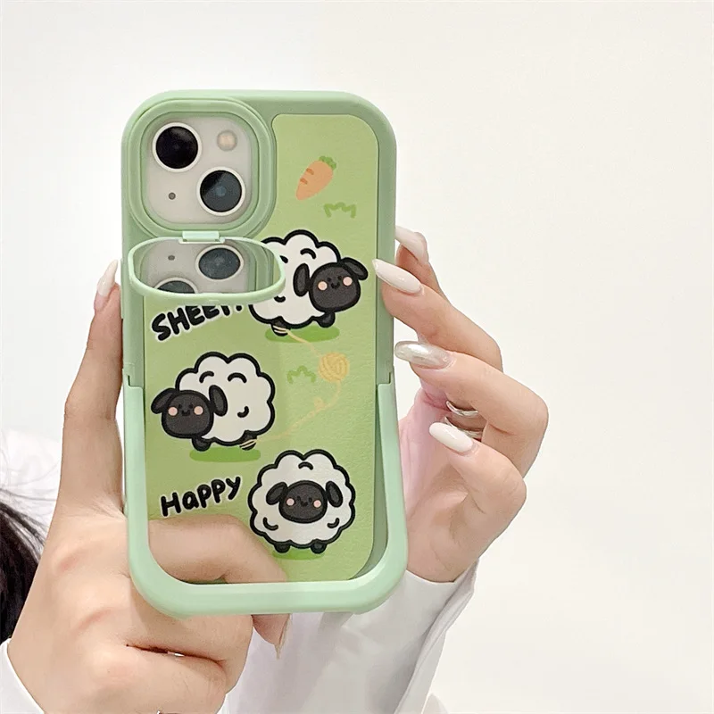 Happy Sheep Invisible Bracket Phone Case Cover for IPhone 14 Plus 11 12 13 14 Pro XR XS Max Shockproof Cases for IPhone 14 Case
Happy Sheep Invisible Bracket Phone Case Cover for IPhone 14 Plus 11 12 13 14 Pro XR XS Max Shockproof Cases for IPhone 14 Case