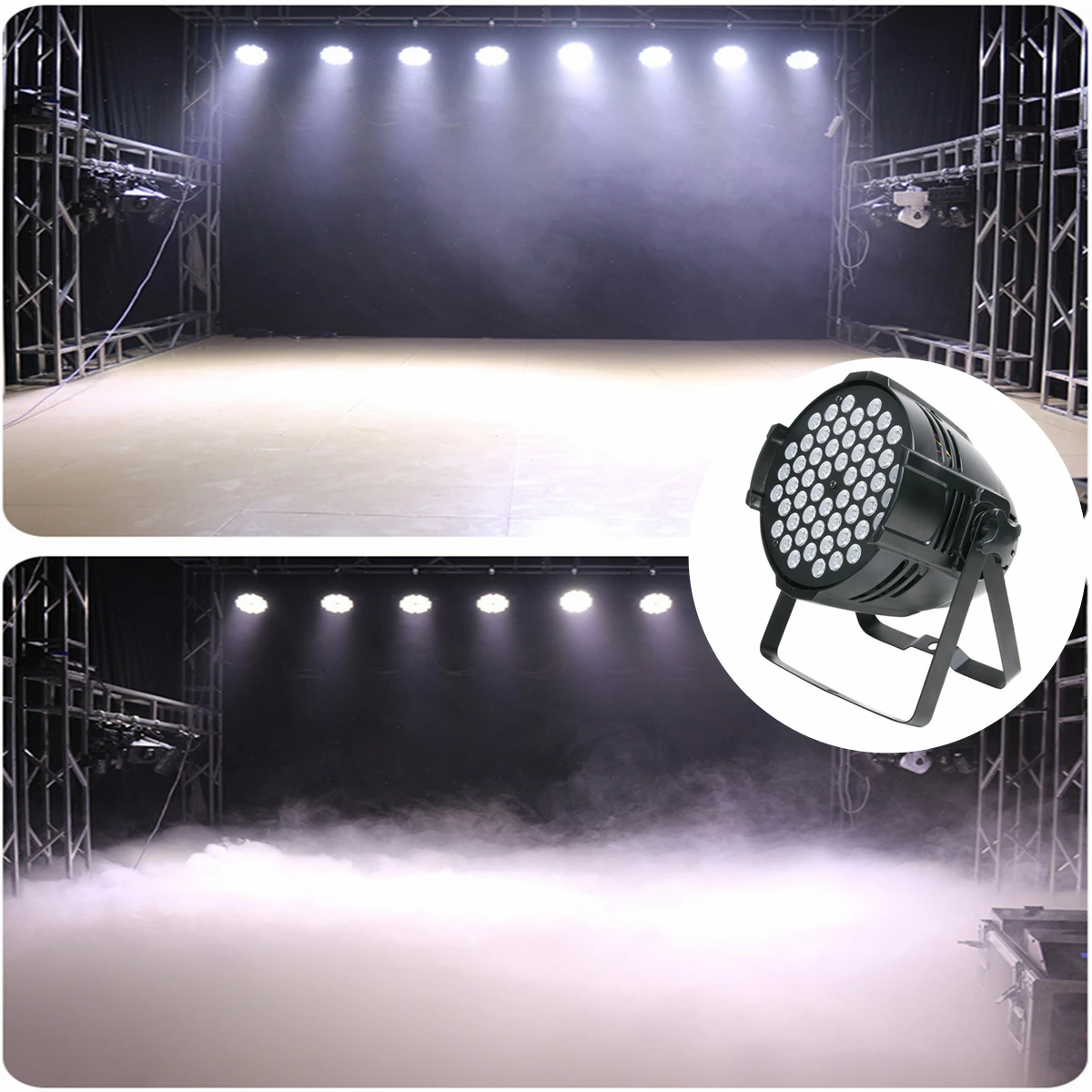 Stage small par light 54*3W colorful cast aluminum par light atmosphere light disco light dj light par light performance night
Stage small par light 54*3W colorful cast aluminum par light atmosphere light disco light dj light par light performance night