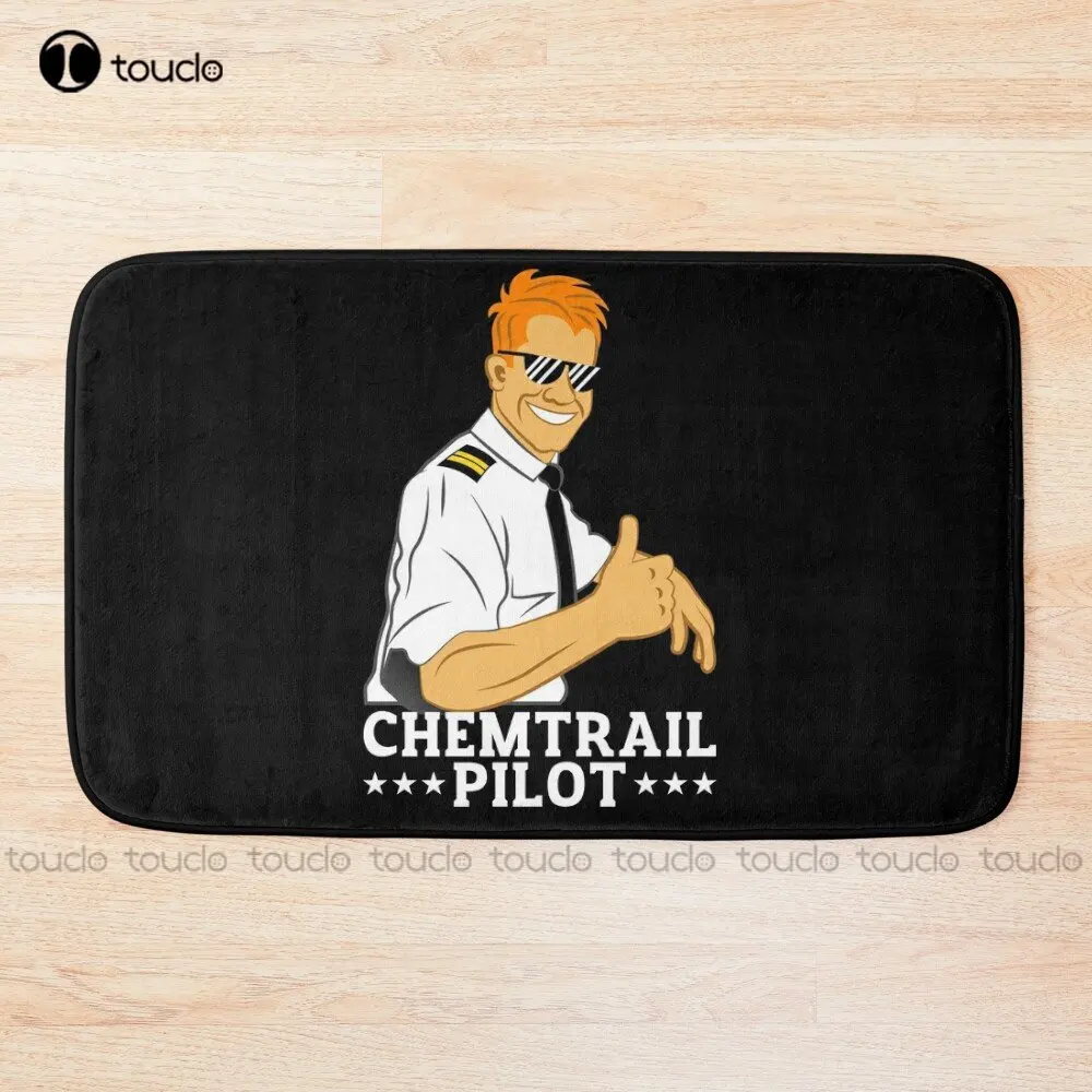 Chemtrail Pilot Funny Nwo Costume Conspiracy Bath Mat Hotel Bathrugs Music Bath Rugs
Chemtrail Pilot Funny Nwo Costume Conspiracy Bath Mat Hotel Bathrugs Music Bath Rugs