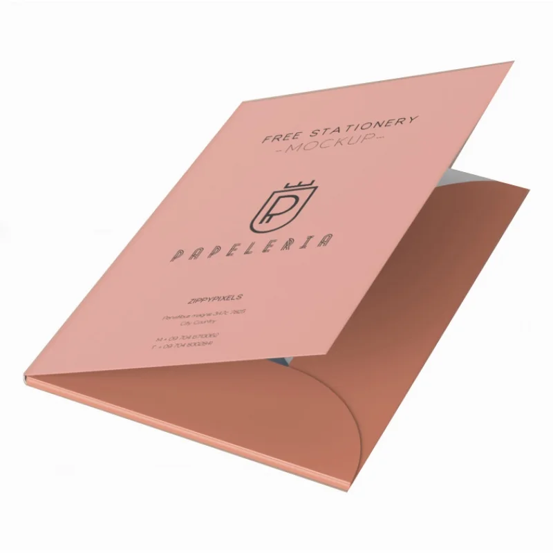 

Производство под заказ, водонепроницаемая папка для документов из картона а4 для офиса