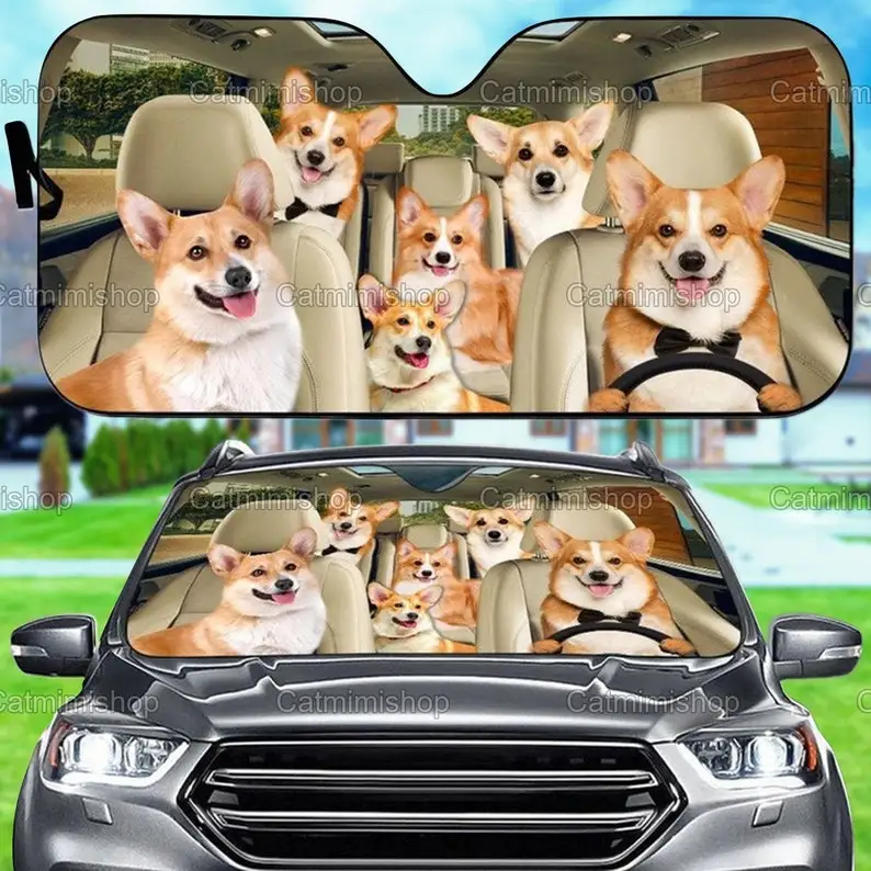 Автомобильный солнцезащитный козырек Corgi Family, солнцезащитный козырек Corgi, автомобильные аксессуары, подарки Corgi, солнцезащитный козырек Corgi,...
Автомобильный солнцезащитный козырек Corgi Family, солнцезащитный козырек Corgi, автомобильные аксессуары, подарки Corgi, солнцезащитный козырек Corgi,...