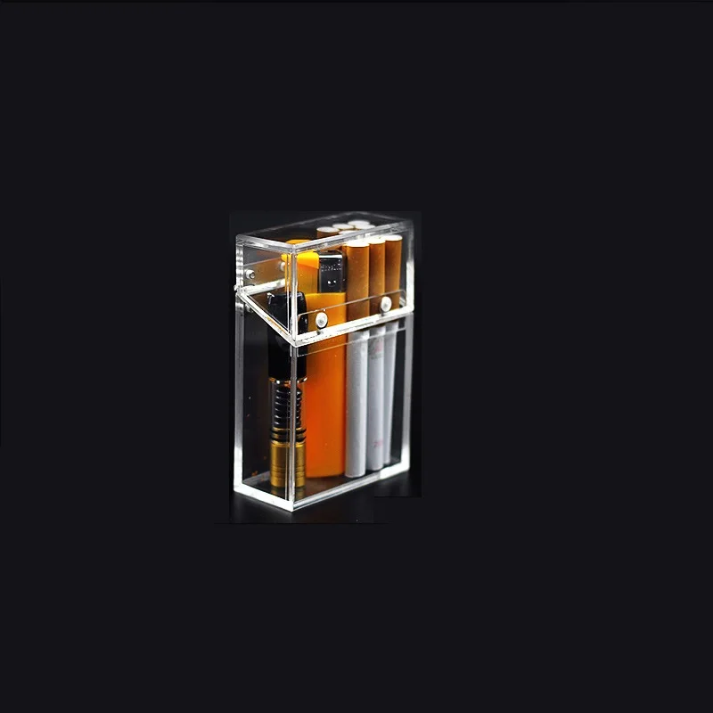 JUSES' SMOKESHOP New Portable Boutique Acrylic Thickened Transparent Lighter Cigarette Case Tobacco Vanilla Smoking Accessories
JUSES' SMOKESHOP New Portable Boutique Acrylic Thickened Transparent Lighter Cigarette Case Tobacco Vanilla Smoking Accessories