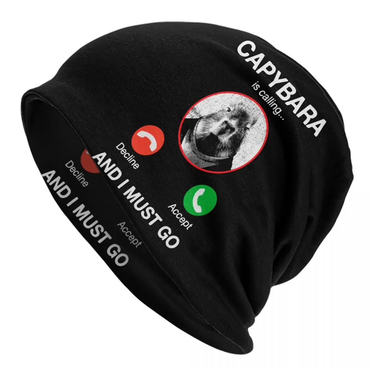 Capybara Is Calling And I Must Go Funny Capybara Phone Skullies Beanies Hat Cool Outdoor Caps Warm Head Wrap Bonnet Knitted Hat
Capybara Is Calling And I Must Go Funny Capybara Phone Skullies Beanies Hat Cool Outdoor Caps Warm Head Wrap Bonnet Knitted Hat