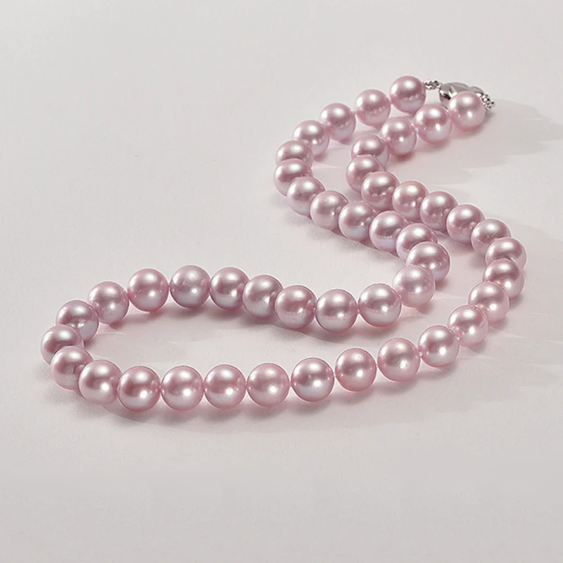 HOOZZ.P 8-9mm Women Pink Pearl Necklace A Gem Quality Natural Cultured Fine Jewelry Choker For Bride Gift Gold Plated Buckle
HOOZZ.P 8-9mm Women Pink Pearl Necklace A Gem Quality Natural Cultured Fine Jewelry Choker For Bride Gift Gold Plated Buckle