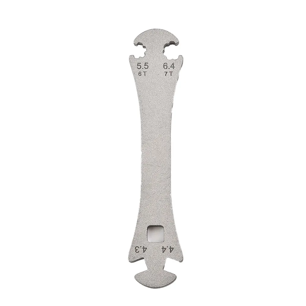

Гаечный ключ для велосипеда 0x19x4 мм 1 шт. 4,3/4,4/5,5/6,4 велосипедный спицевой ключ Серебристая сталь для Shimano Mavic высокое качество