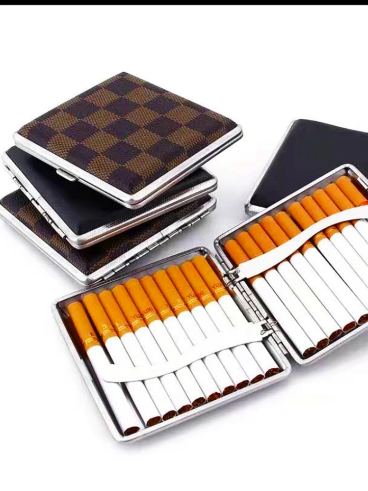 High grade cigarette box creative flip metal cigarette box cigarette accessories gifts (excluding cigarettes)
High grade cigarette box creative flip metal cigarette box cigarette accessories gifts (excluding cigarettes)