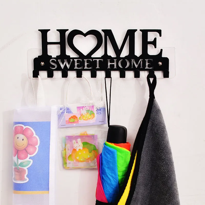 MOMO New Iron HOME Creative Key Hooks Without Punching Shelves Towel Hooks Row Hooks Home Decoration Storage Tools
MOMO New Iron HOME Creative Key Hooks Without Punching Shelves Towel Hooks Row Hooks Home Decoration Storage Tools