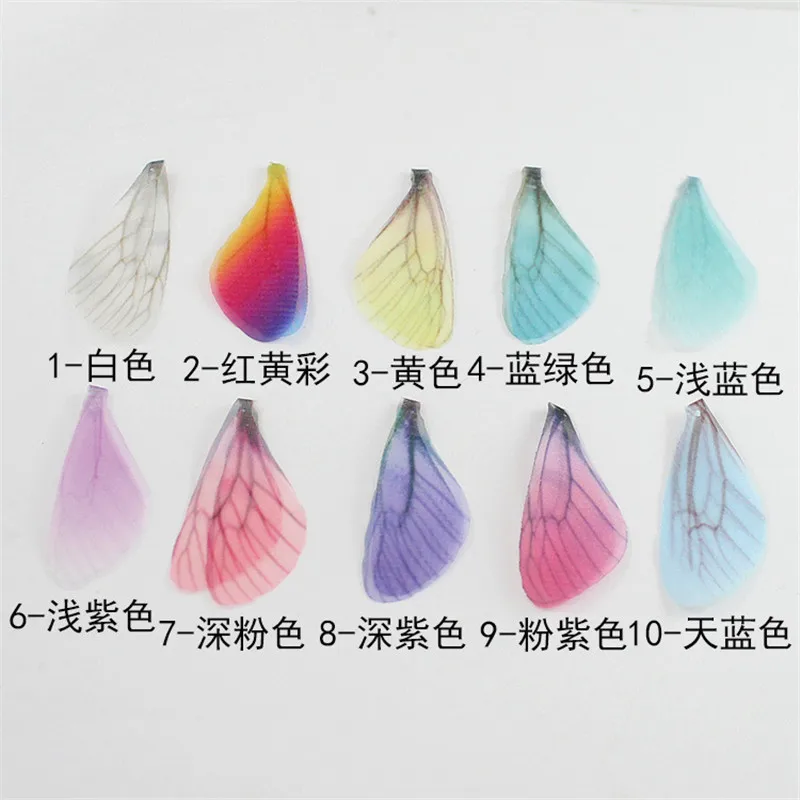 40pc/pack Organza Fabric Dragonfly Wings Charm, Moths Butterfly Wings, Craft Findings, Fairy Wing Jewelry, Fabric Charm Pendant
40pc/pack Organza Fabric Dragonfly Wings Charm, Moths Butterfly Wings, Craft Findings, Fairy Wing Jewelry, Fabric Charm Pendant