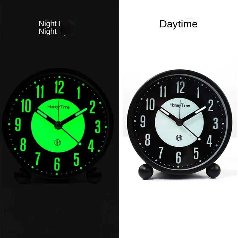 Modern Fashion Simple Circular 4-inch Luminous Alarm Clock Home Silent Scanning Night Light Desk Clock
Modern Fashion Simple Circular 4-inch Luminous Alarm Clock Home Silent Scanning Night Light Desk Clock