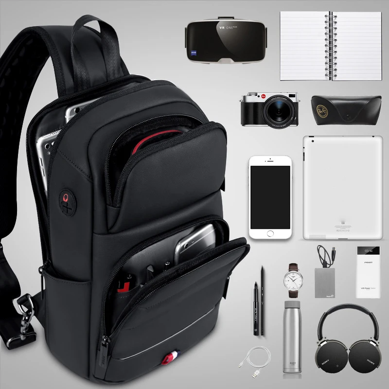 AIWITHPM Crossbody Bags Multifunctional Shoulder Bags USB Charging Messenger Sling Chest Bag Oxford Single Shoulder Strap Pack
AIWITHPM Crossbody Bags Multifunctional Shoulder Bags USB Charging Messenger Sling Chest Bag Oxford Single Shoulder Strap Pack