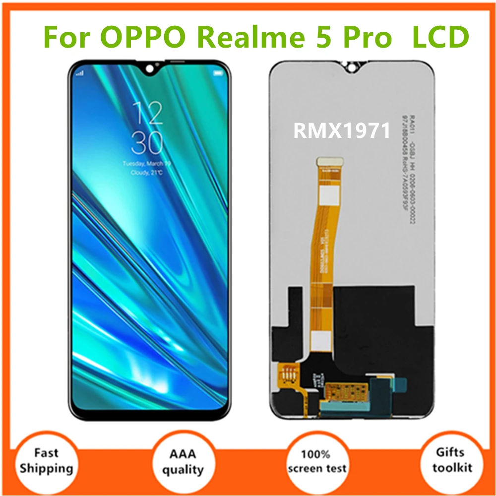 6.3inches For OPPO Realme 5 Pro LCD RMX1971 Display Touch Panel Screen Sensor Assembly For Realme5 Pro Display Screen
6.3inches For OPPO Realme 5 Pro LCD RMX1971 Display Touch Panel Screen Sensor Assembly For Realme5 Pro Display Screen