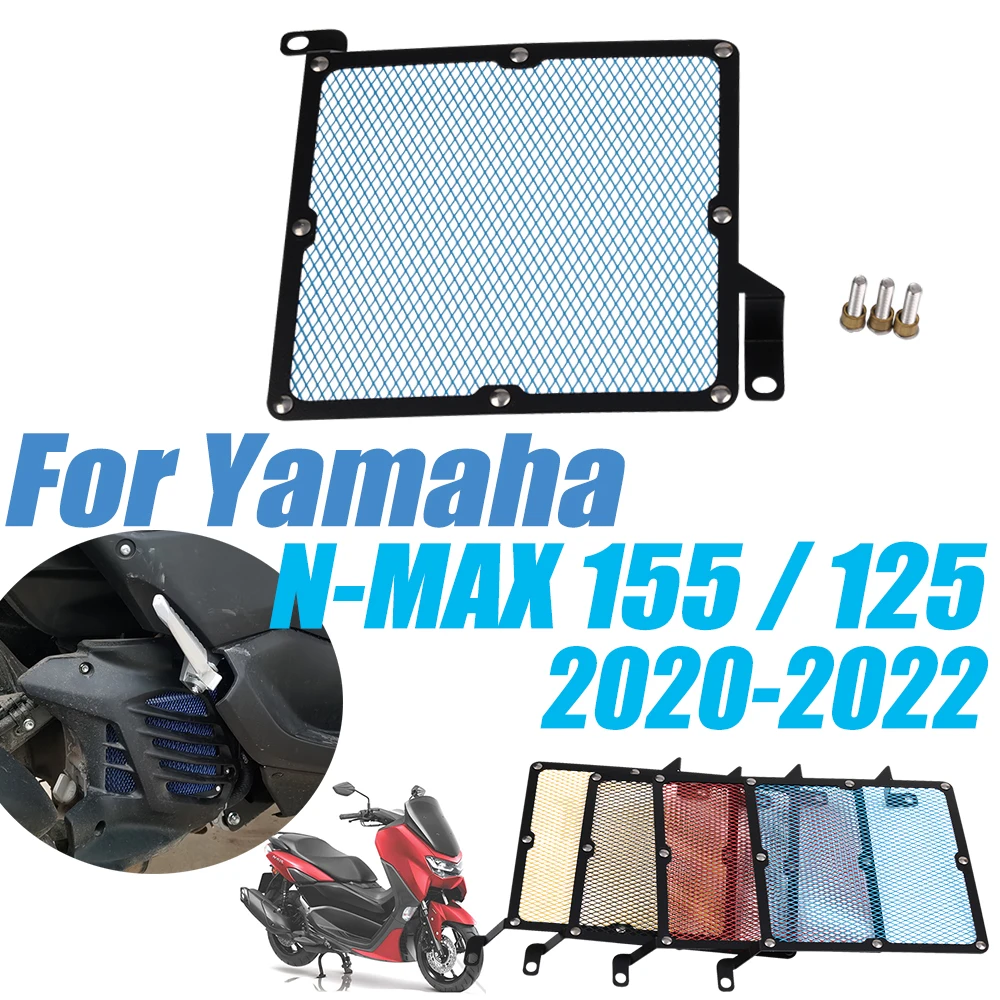 Motorcycle Radiator Grille Grill Cover Protector Guard for YAMAHA NMAX 155 NMAX 125 NMAX125 NMAX155 2020 2021 2022 Accessories 
Motorcycle Radiator Grille Grill Cover Protector Guard for YAMAHA NMAX 155 NMAX 125 NMAX125 NMAX155 2020 2021 2022 Accessories