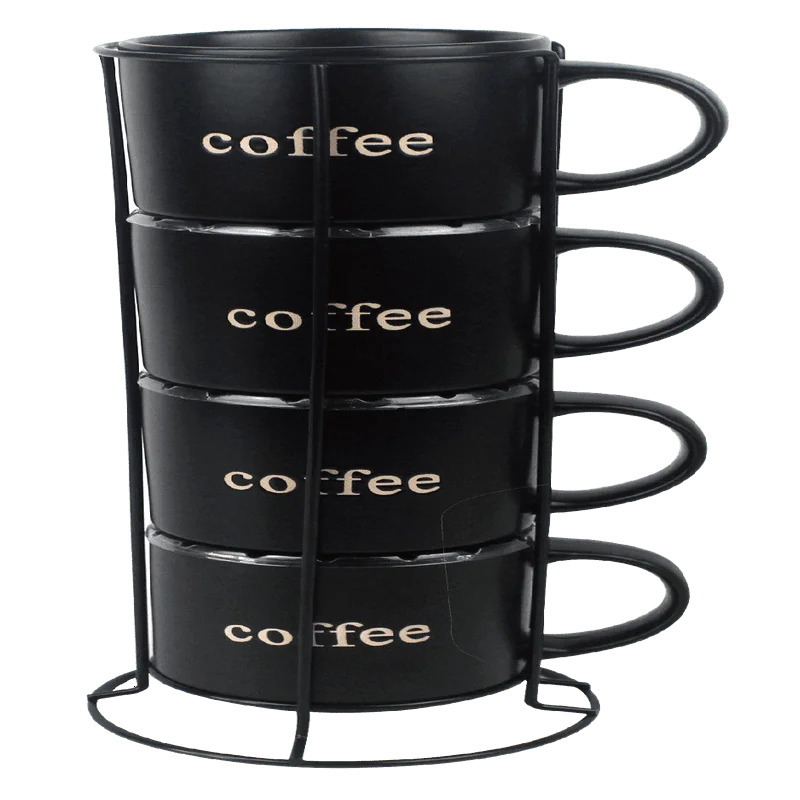 Piece Matt Black Stackable Mug Set with Strong Black Stand, 14 oz Enamel mug Cute glass cups Bubu and dudu Acotar Custom tumbler
Piece Matt Black Stackable Mug Set with Strong Black Stand, 14 oz Enamel mug Cute glass cups Bubu and dudu Acotar Custom tumbler