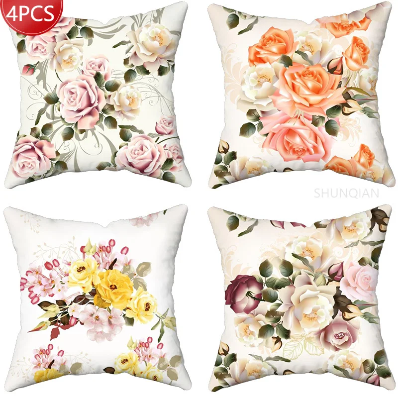 Bouquet Pillowcase Decorative Sofa Cushion Case Bed Pillow Cover Home Decor Car Cushion Cover Pillow Case 45*45cm
Bouquet Pillowcase Decorative Sofa Cushion Case Bed Pillow Cover Home Decor Car Cushion Cover Pillow Case 45*45cm
