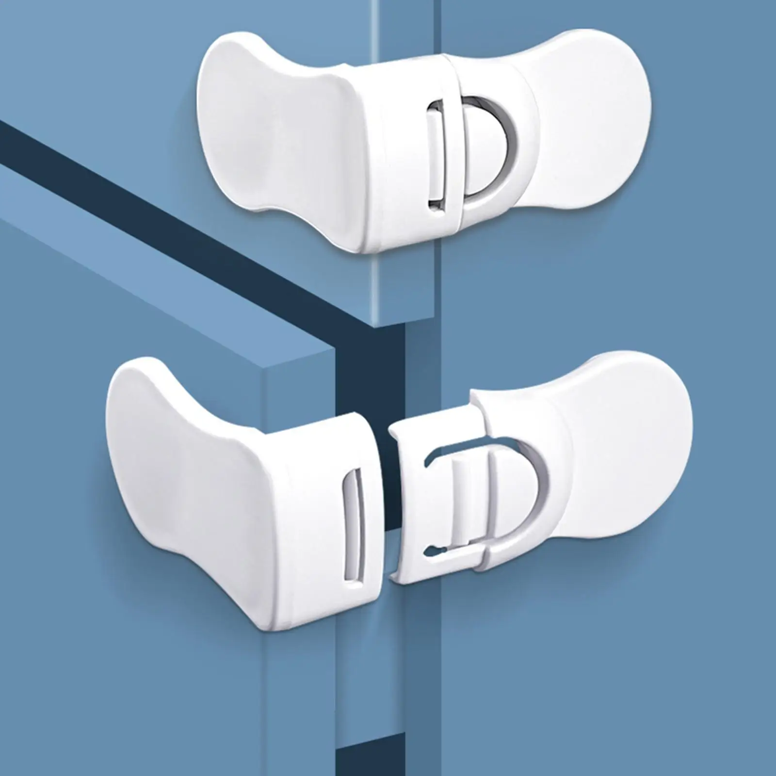 2x Houshold Baby Proofing Cabinet Locks Easy Installation Cabinet Locks for Door Kitchen Closet Seat Fridges Cupboard
2x Houshold Baby Proofing Cabinet Locks Easy Installation Cabinet Locks for Door Kitchen Closet Seat Fridges Cupboard