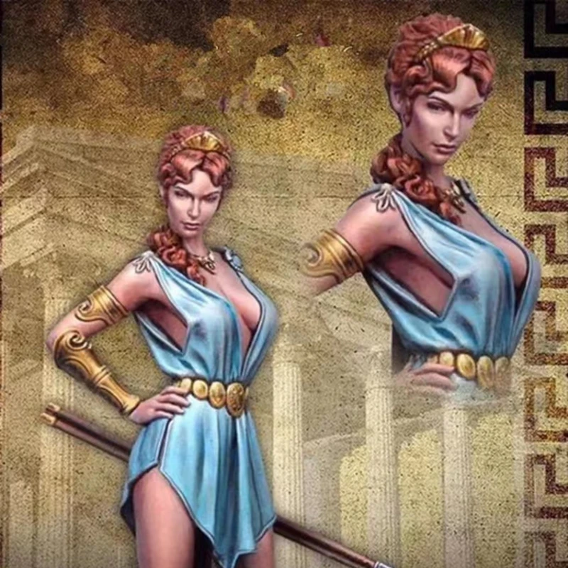 Resin Figure Fantasy Miniatures GK 1/24 Scale Roman Noblewoman Warrior Assemble Model Kit Unassembled Unpainted Statuettes Toys
Resin Figure Fantasy Miniatures GK 1/24 Scale Roman Noblewoman Warrior Assemble Model Kit Unassembled Unpainted Statuettes Toys
