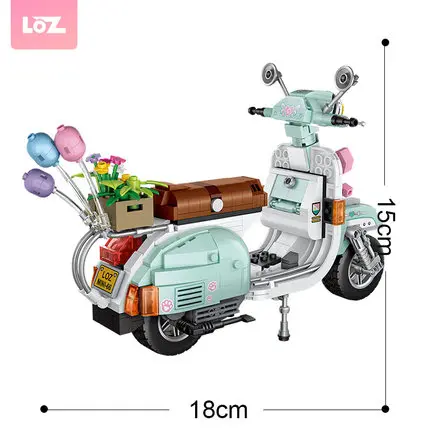 LOZ Mini Blocks sheep moto 673pcs interesting/exhibition small toys relax creator model car with Collection value funny gift
LOZ Mini Blocks sheep moto 673pcs interesting/exhibition small toys relax creator model car with Collection value funny gift